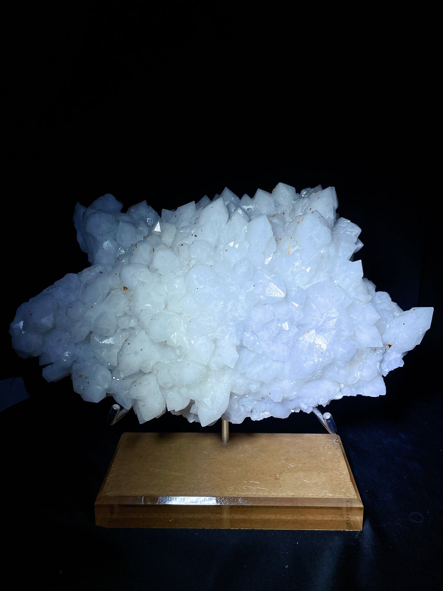 Candle clear quartz specimen Fujian China