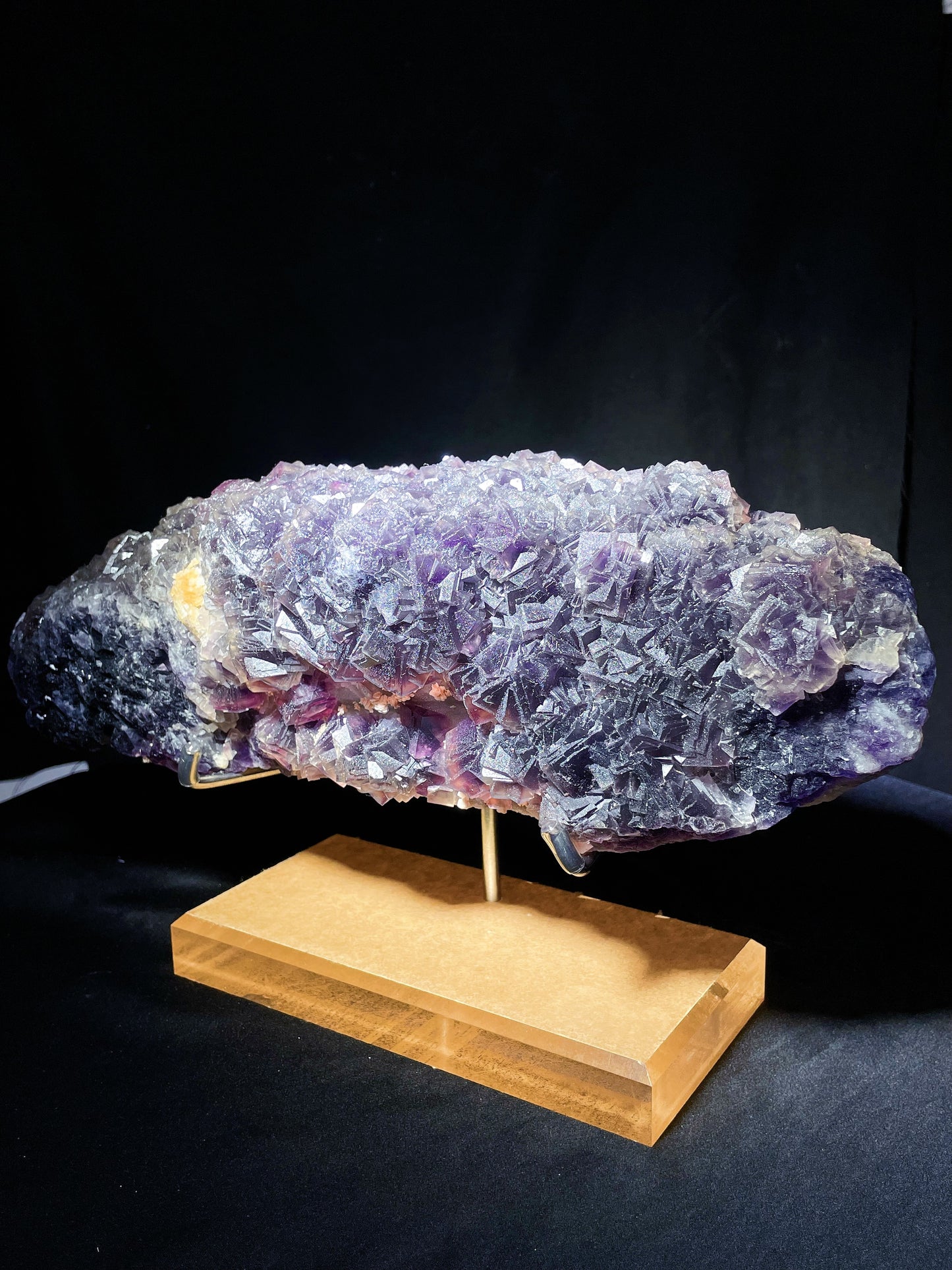 purple fluorite specimen Fujian China