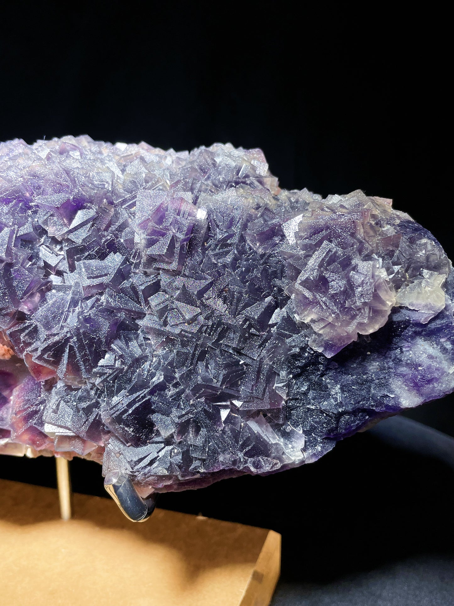 purple fluorite specimen Fujian China