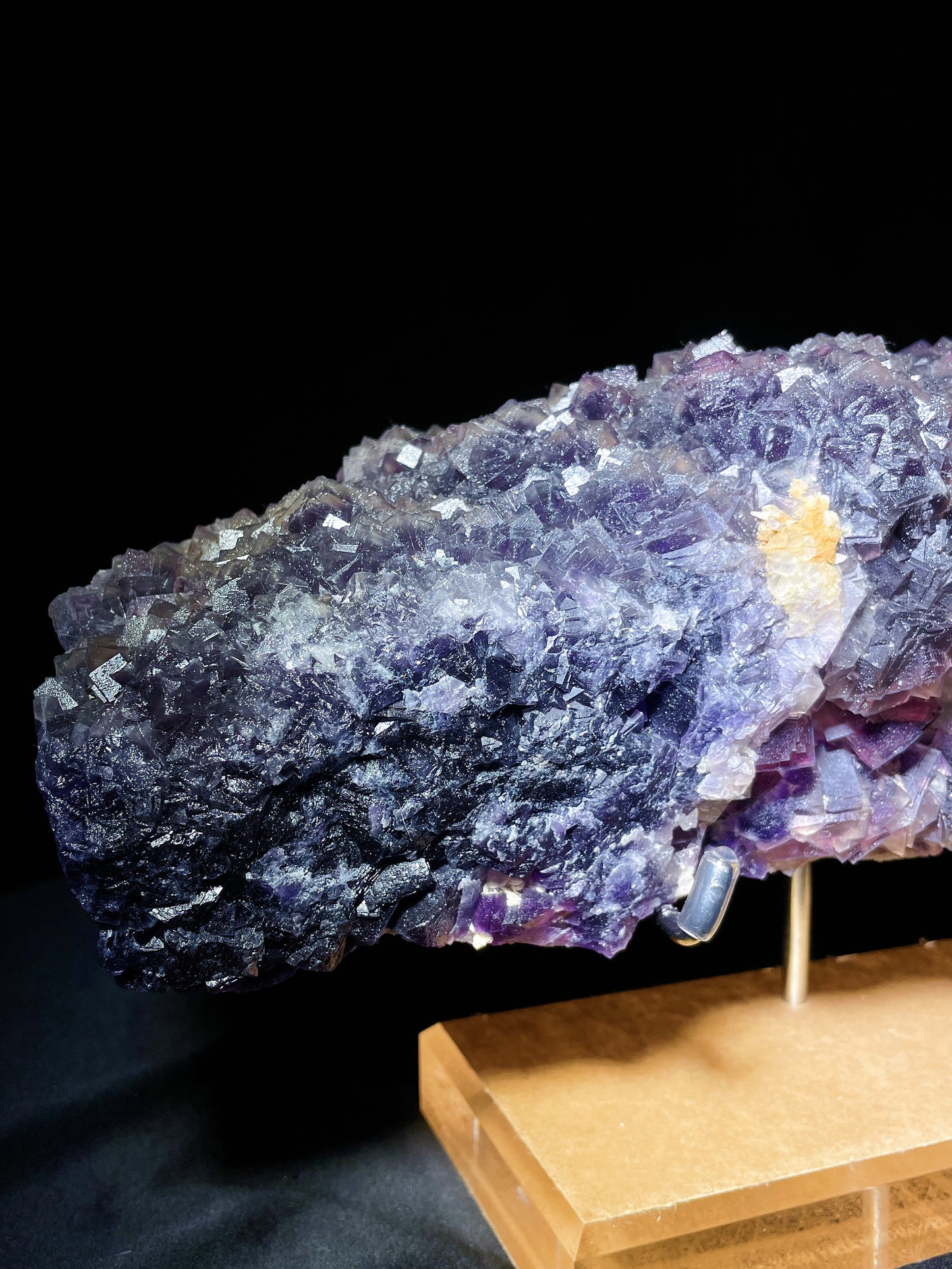 purple fluorite specimen Fujian China