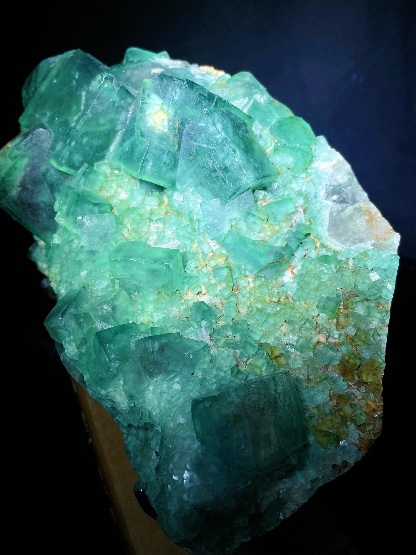 green fluorite specimen Hunan China