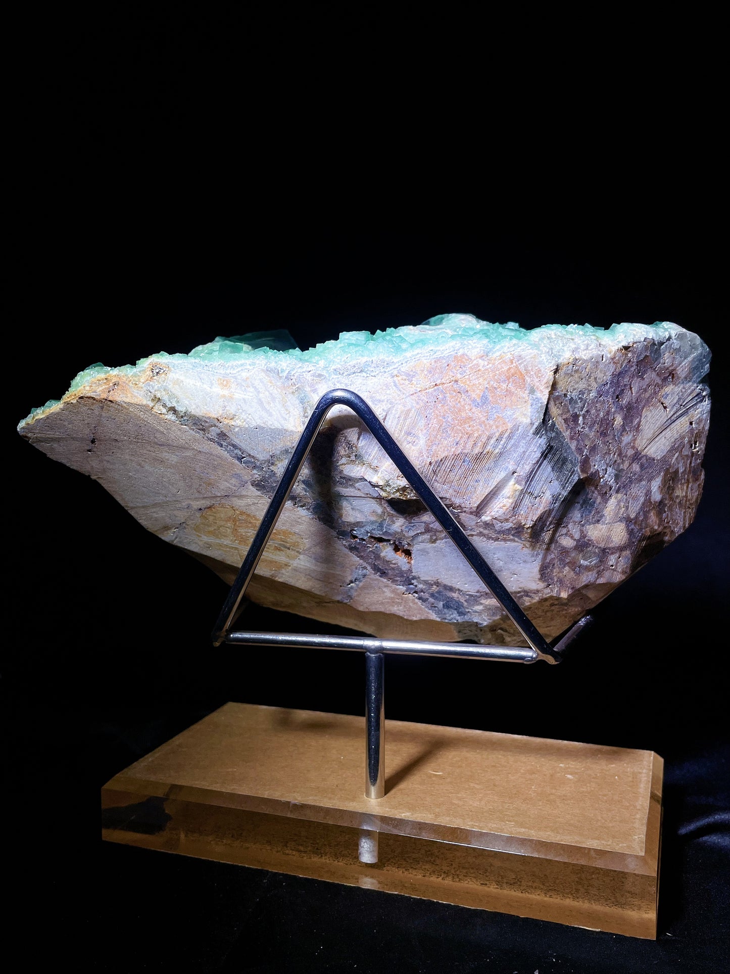 green fluorite specimen Hunan China