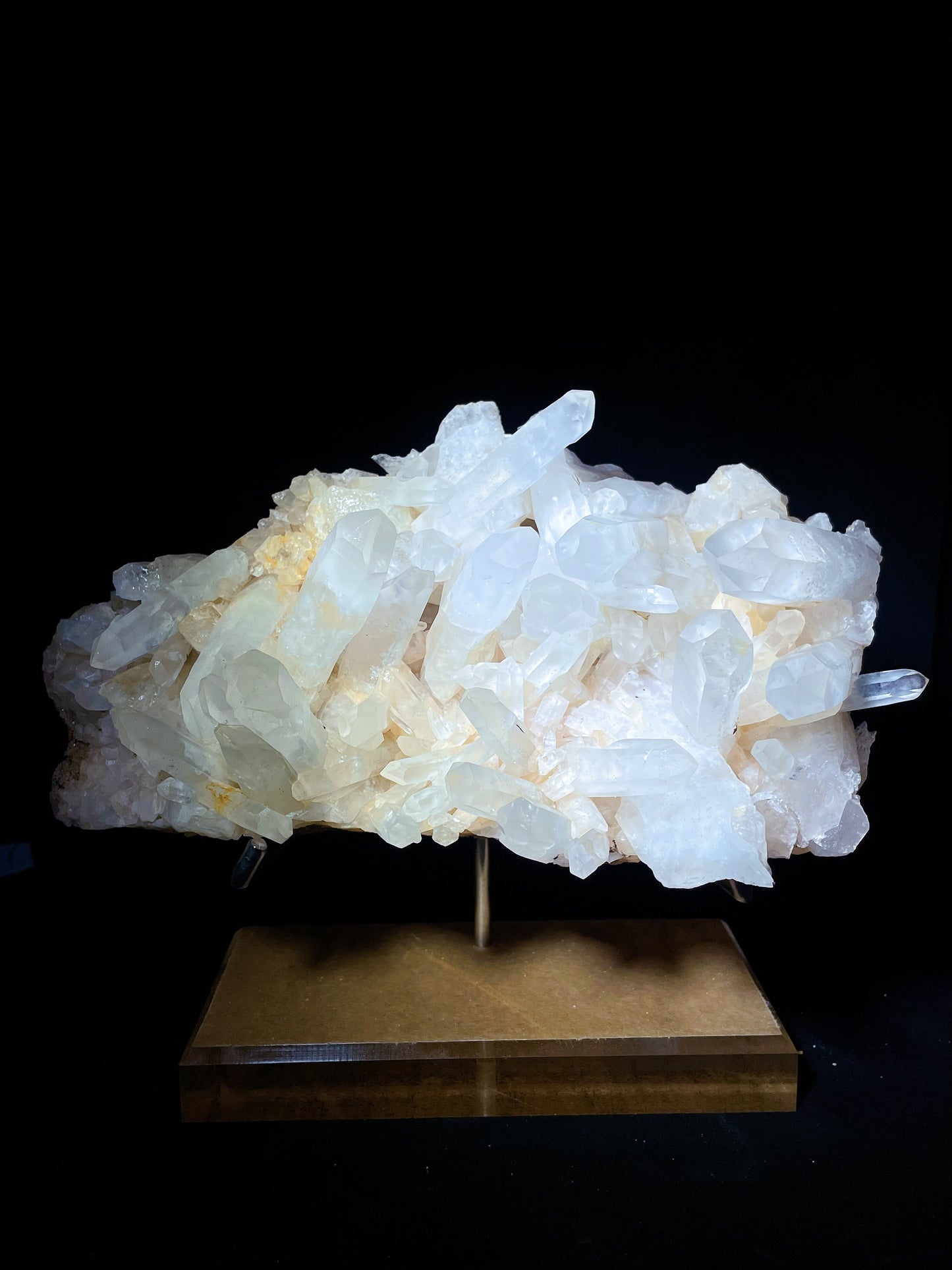 Madagascar clear quartz cluster