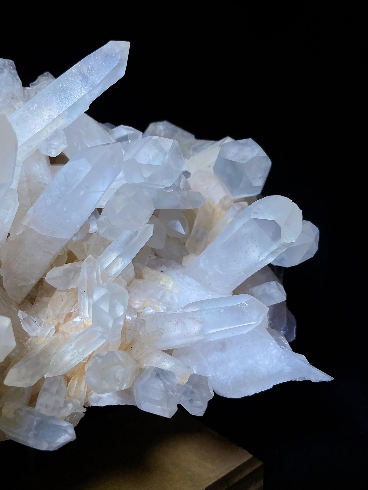 Madagascar clear quartz cluster