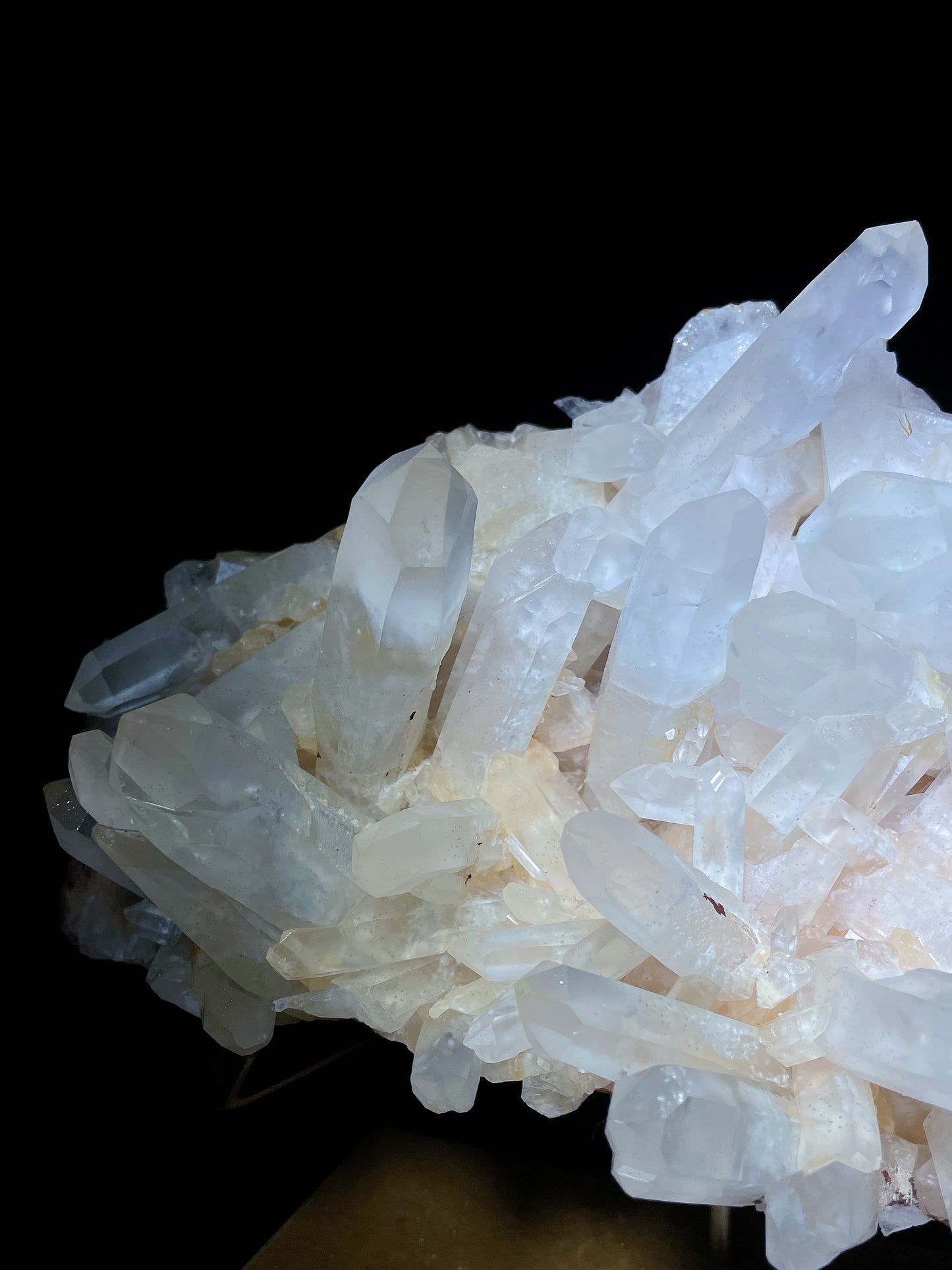 Madagascar clear quartz cluster