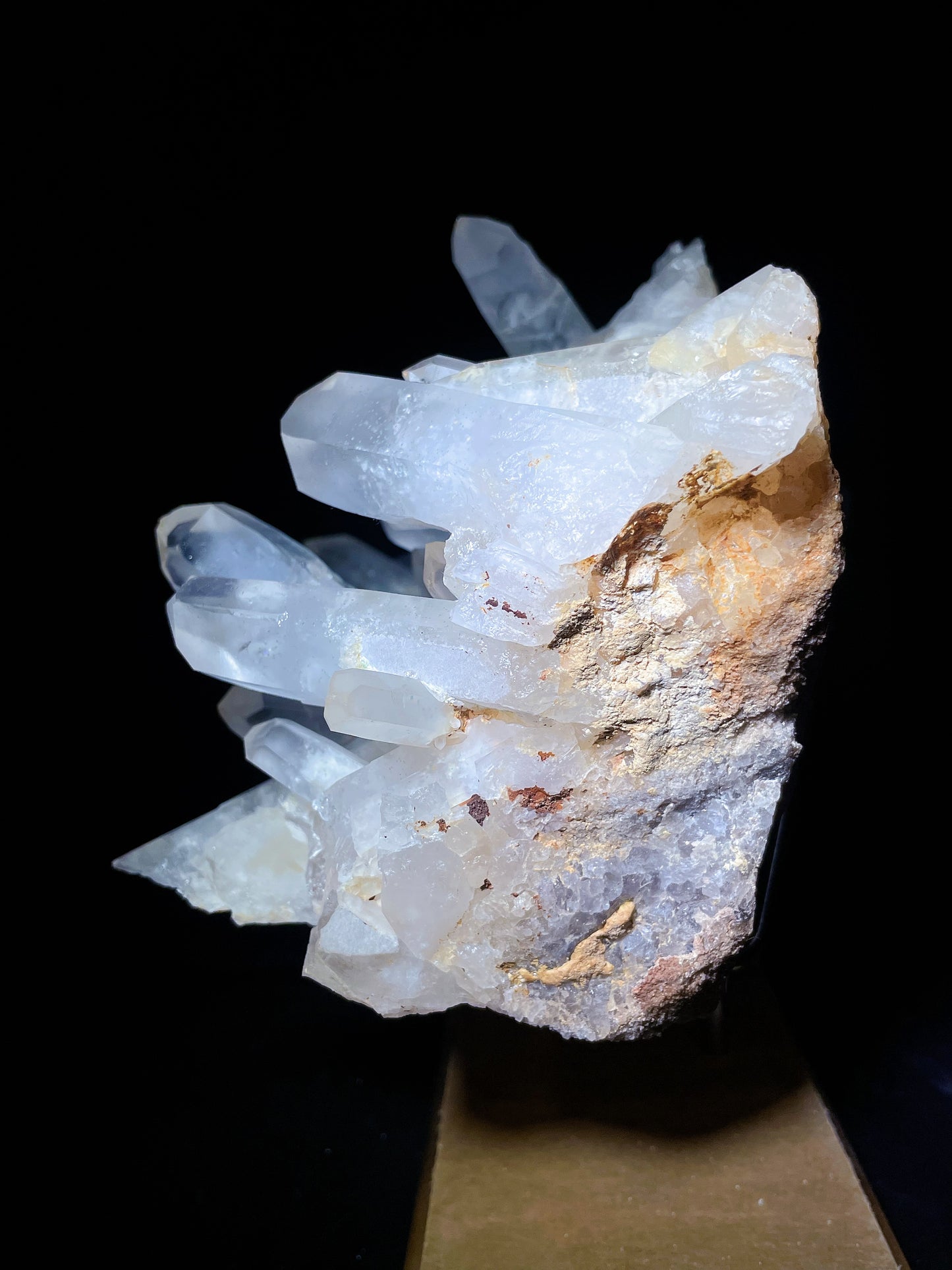 Madagascar clear quartz cluster