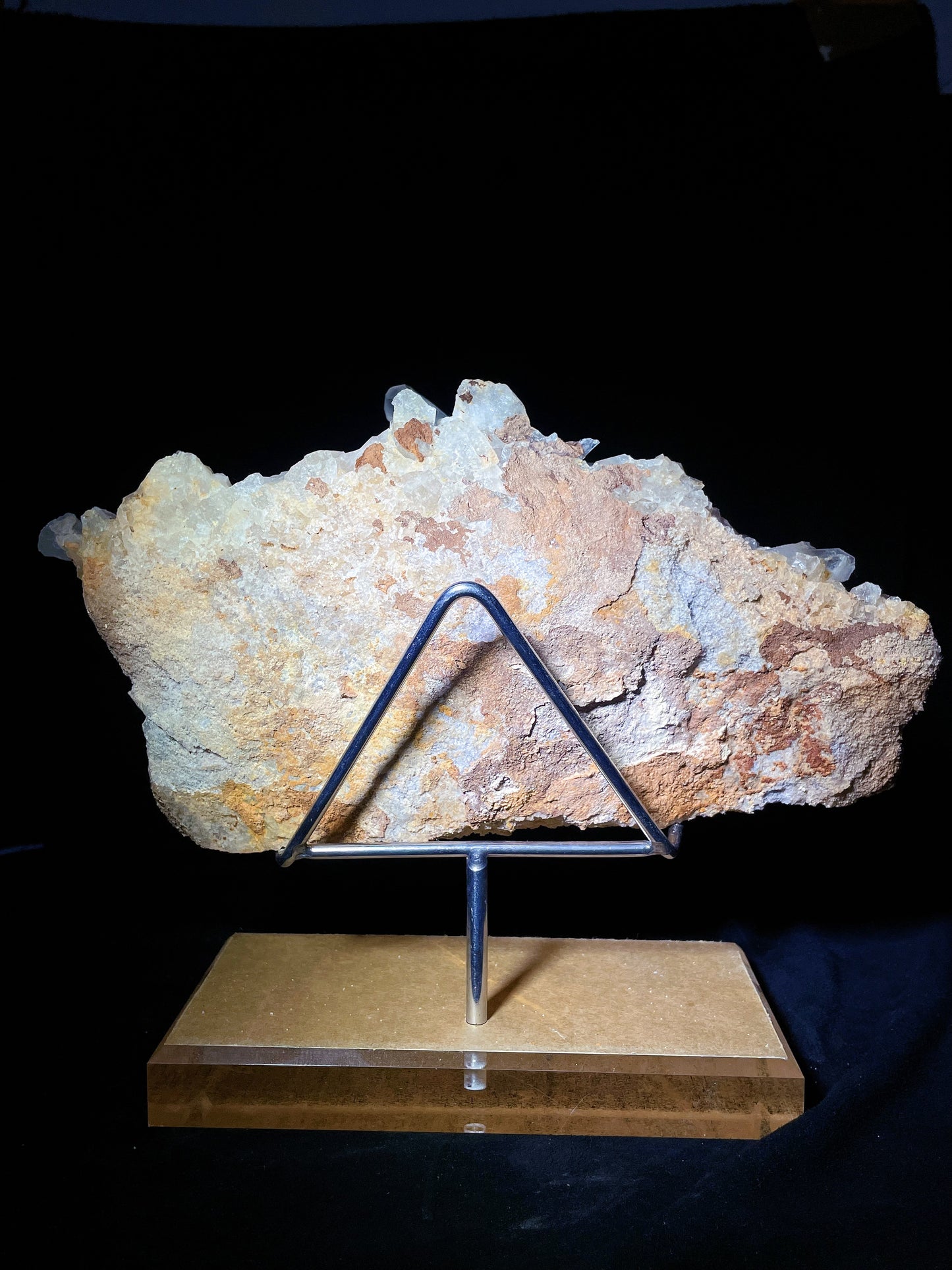 Madagascar clear quartz cluster