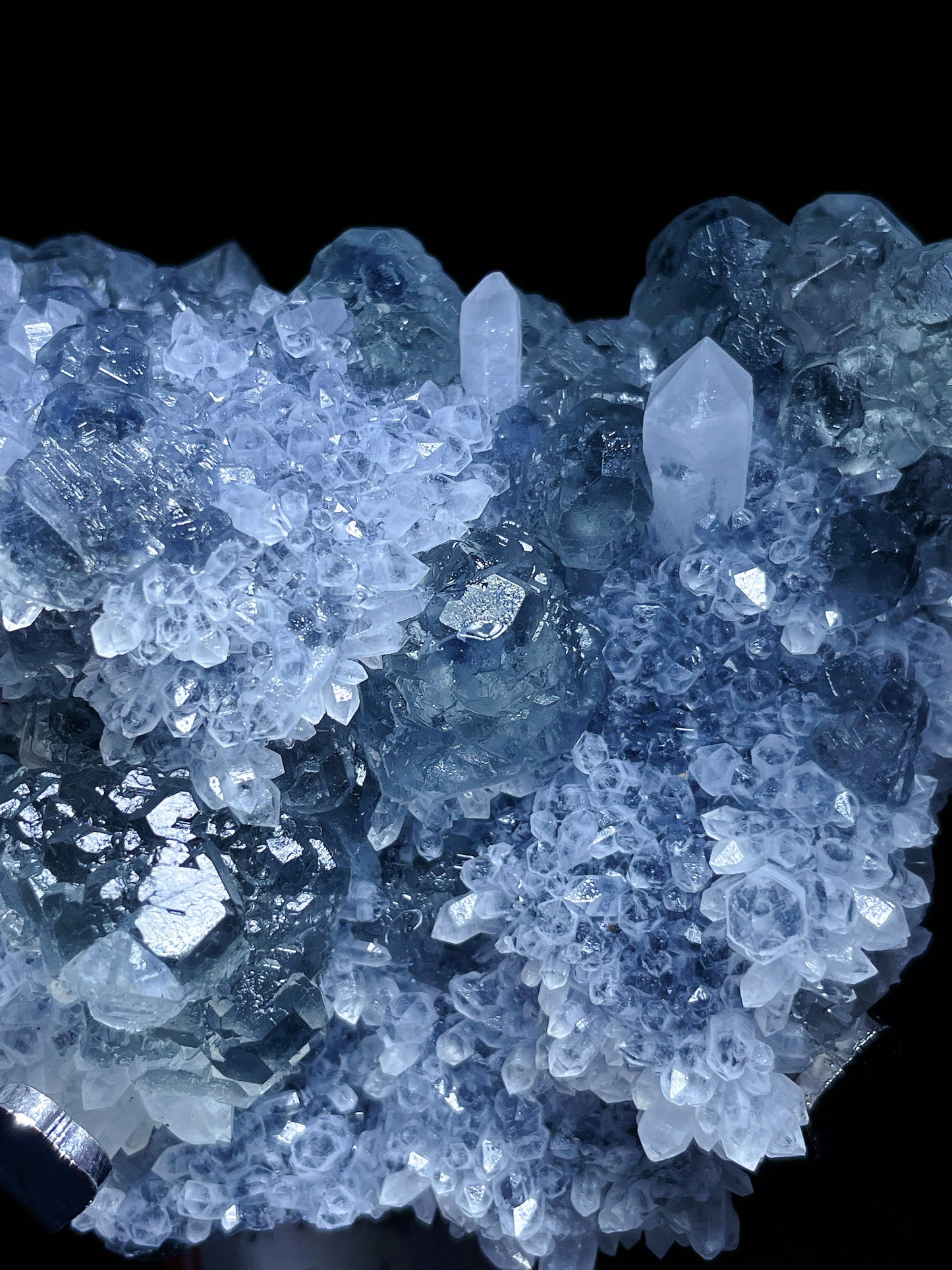 Fluorite with calcite specimen origin Hunan China