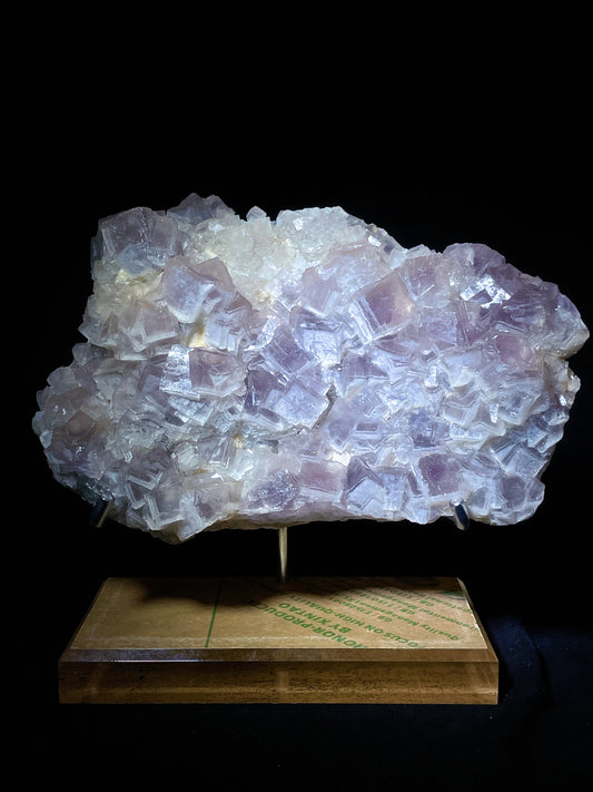 light purple fluorite specimen Zhejiang China