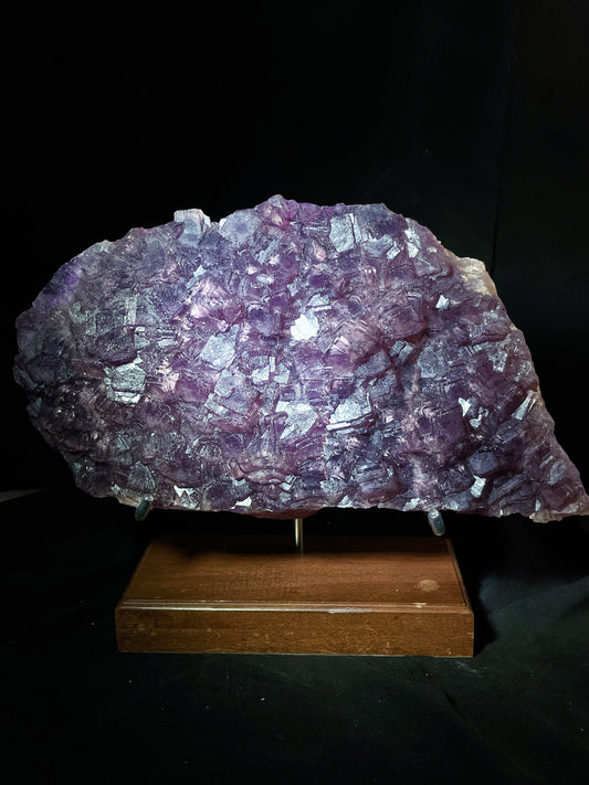 purple fluorite specimen Guizhou China