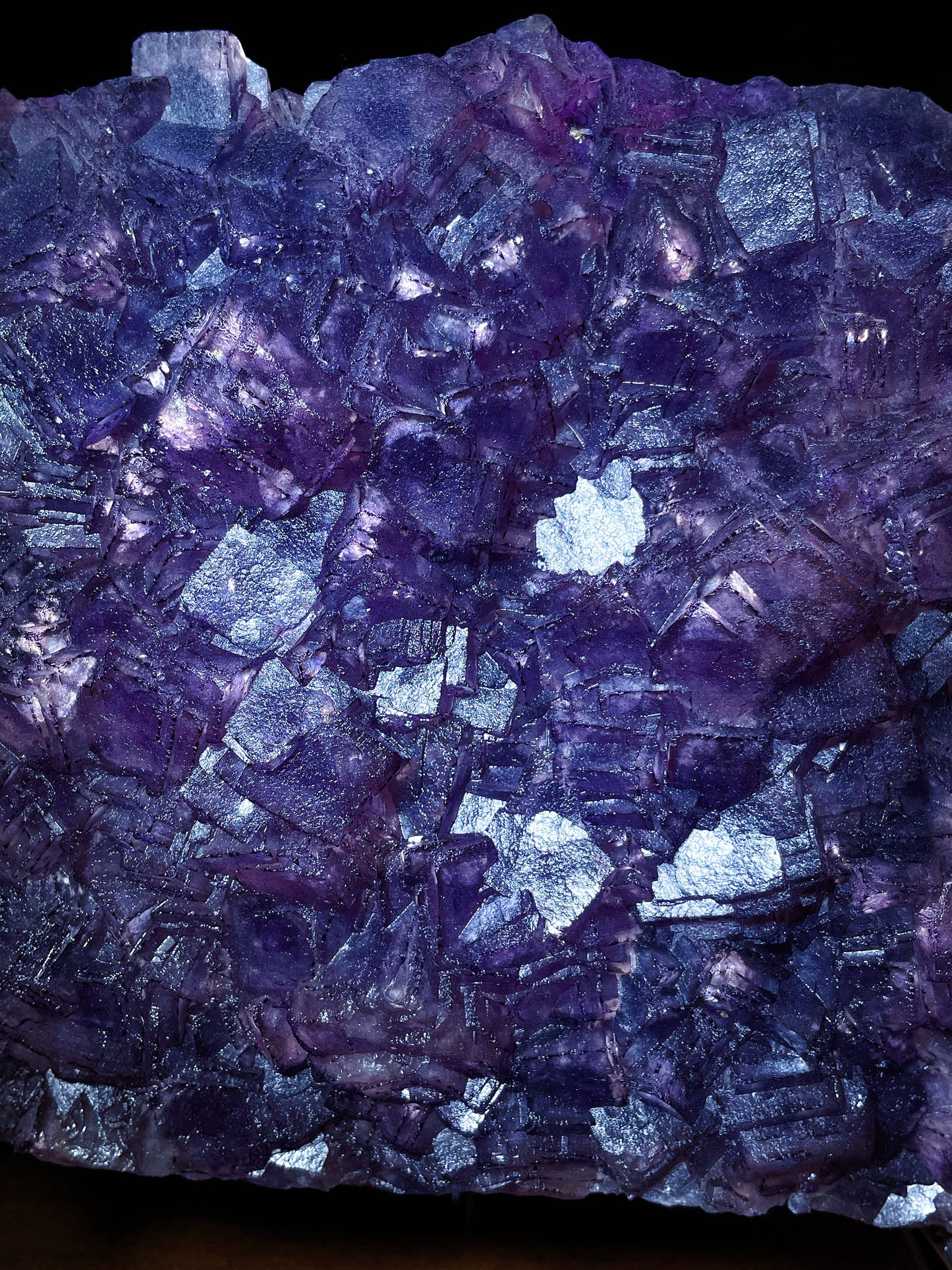 purple fluorite specimen Guizhou China