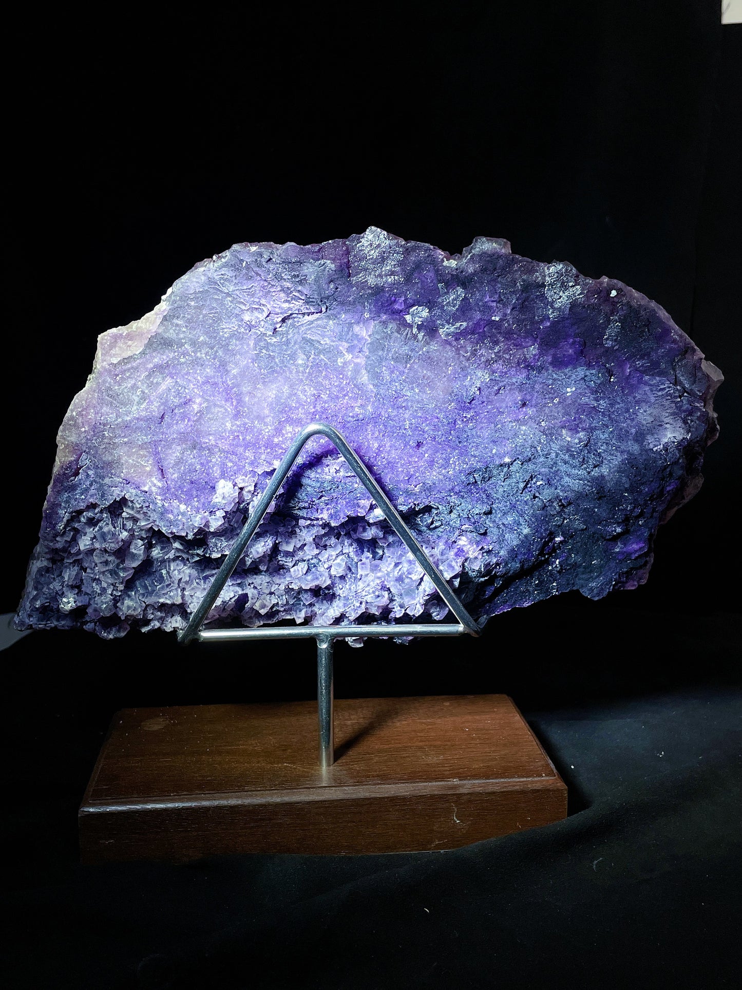purple fluorite specimen Guizhou China