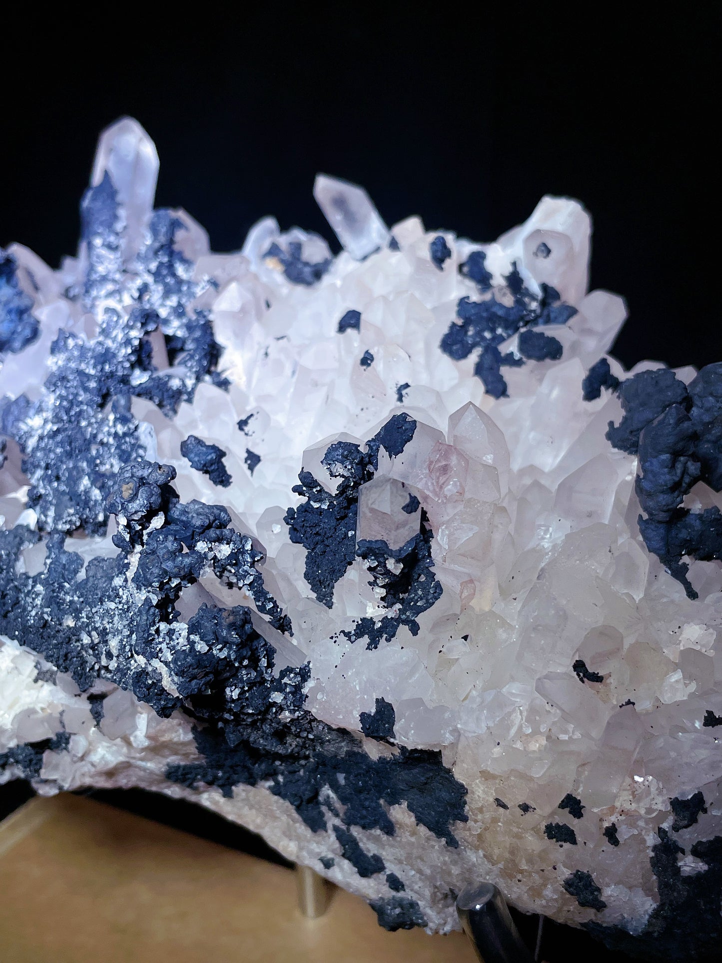 Madagascar clear quartz cluster