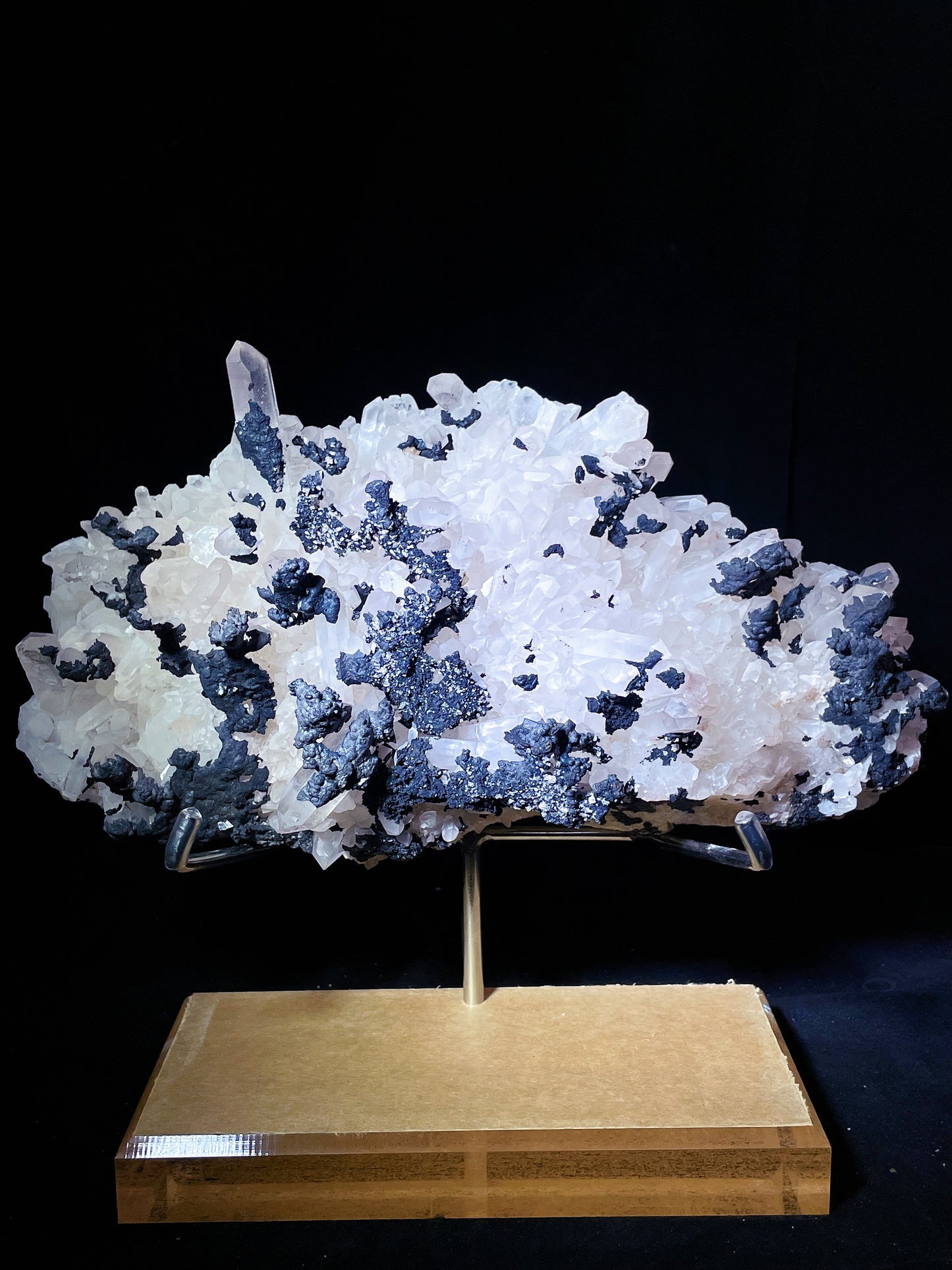 Madagascar clear quartz cluster