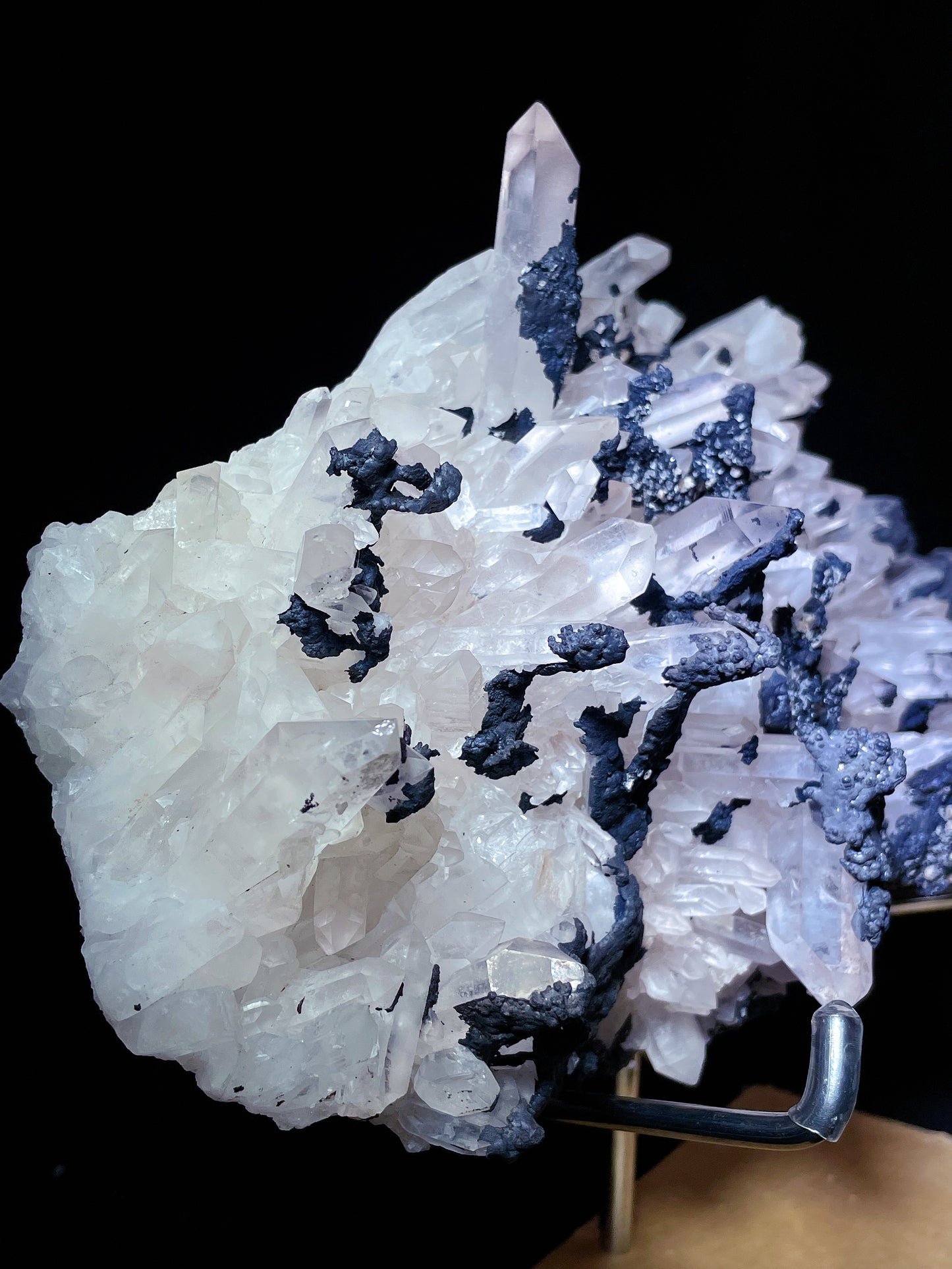 Madagascar clear quartz cluster