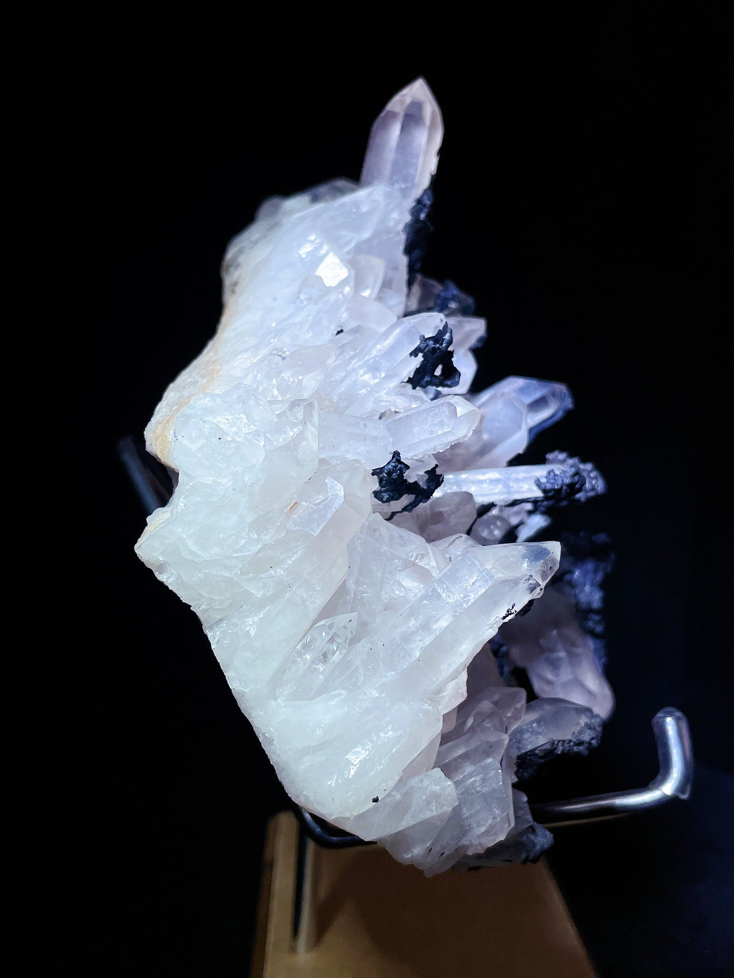 Madagascar clear quartz cluster