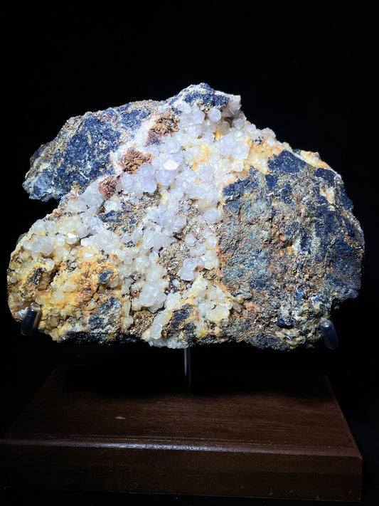 calcite with pyrite specimen Hubei China