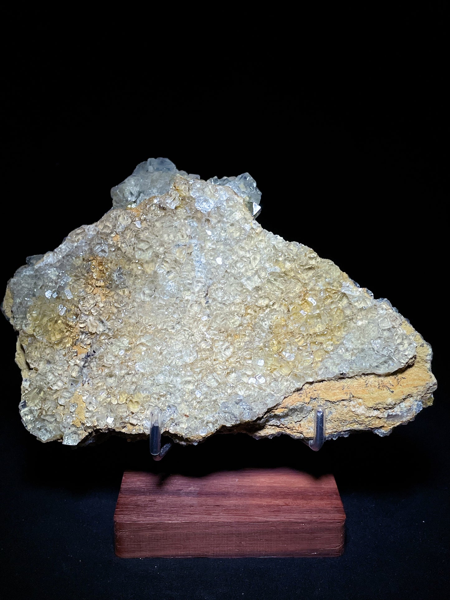 blue fluorite specimen Hunan China