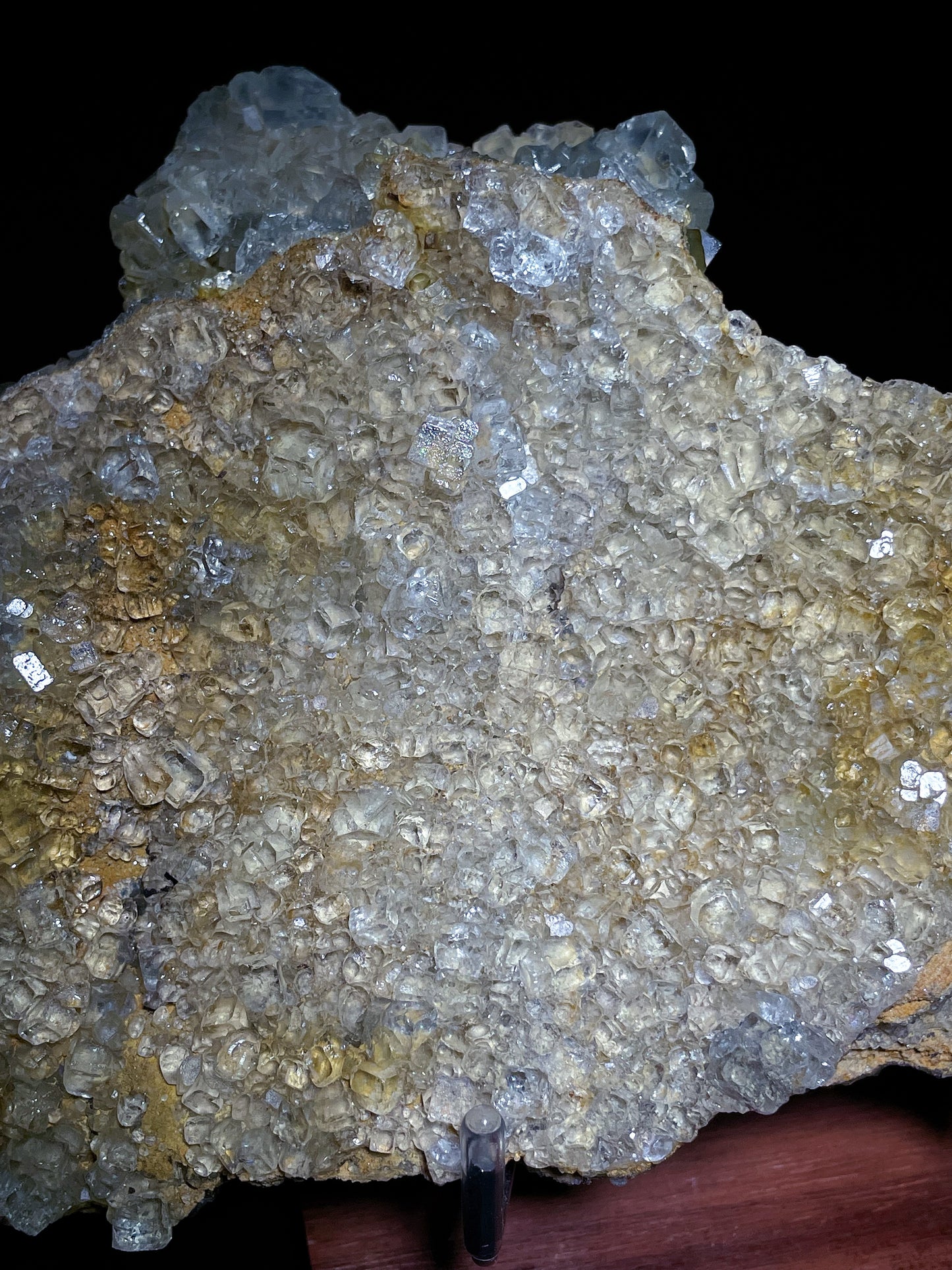 blue fluorite specimen Hunan China