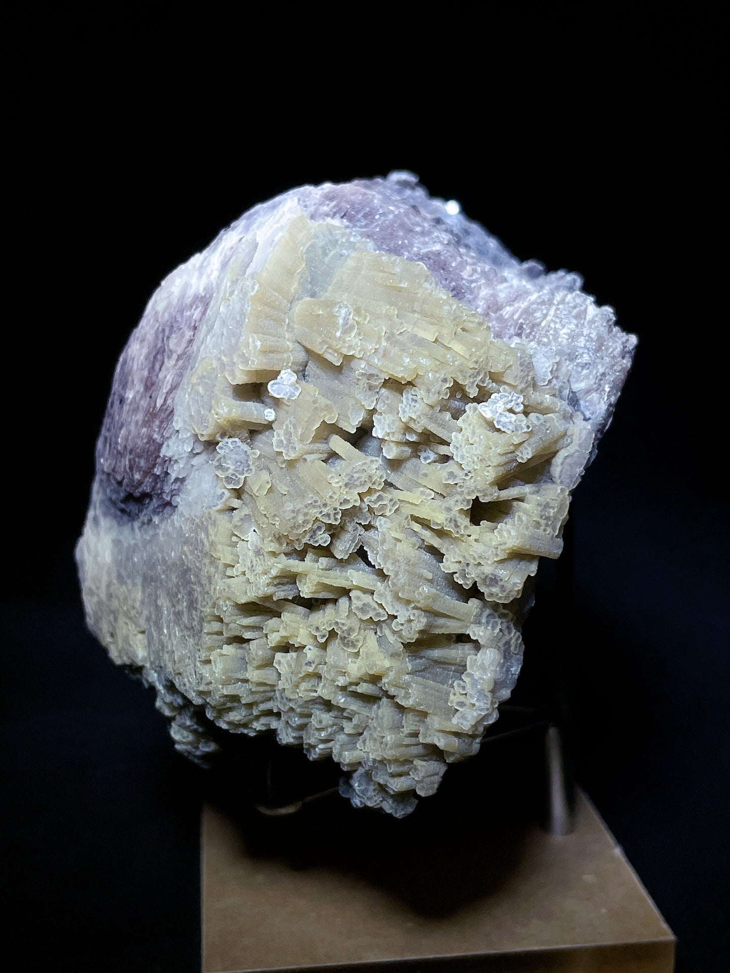 purple mica specimen Madagascar