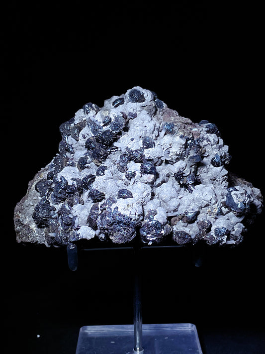 specularite with quartz specimen Inner Mongolia