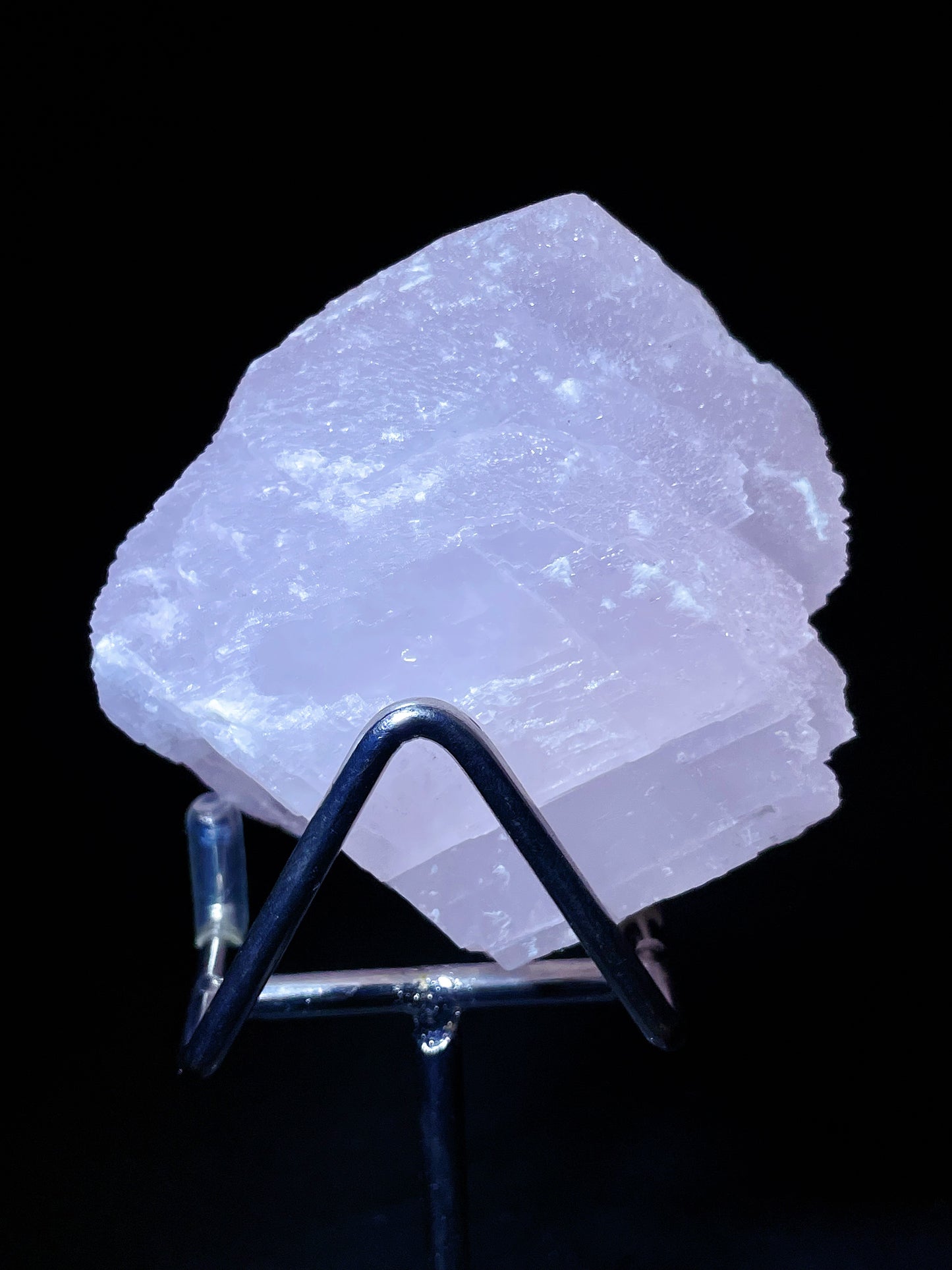 pink calcite specimen Hunan China