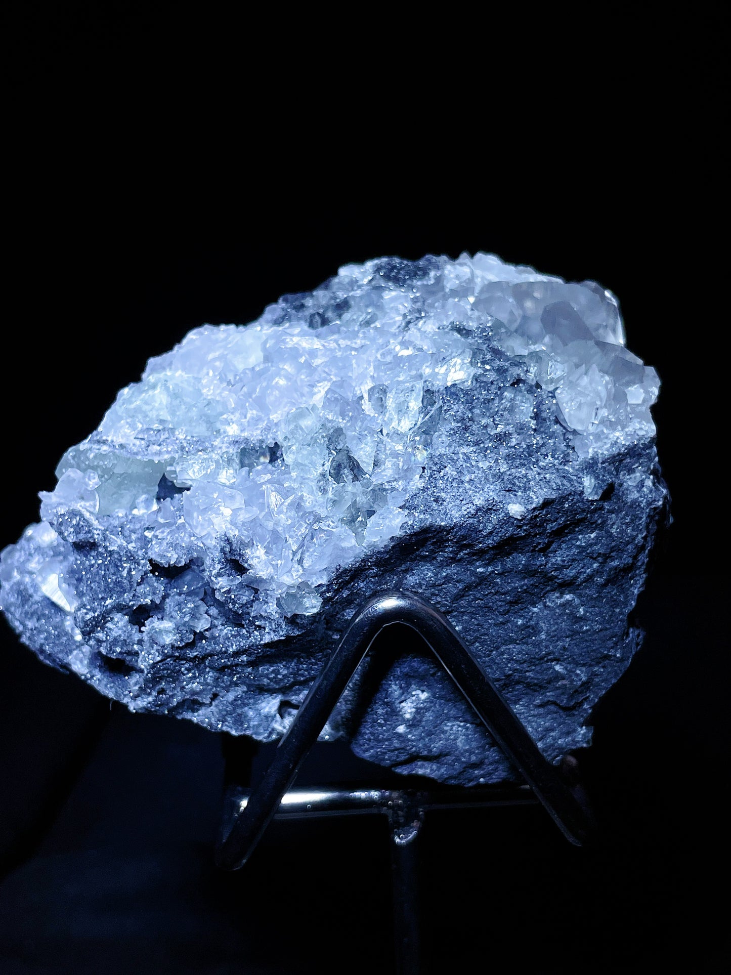 fluorite with calcite and quartz specimen Hunan China