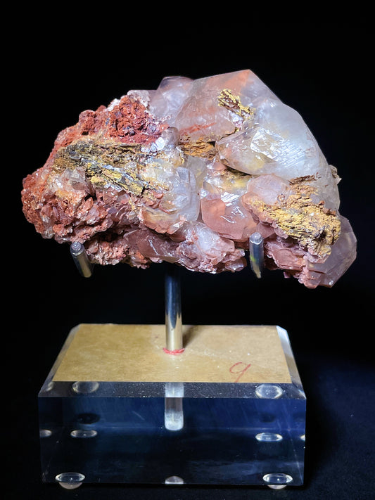 red calcite specimen Hunan China