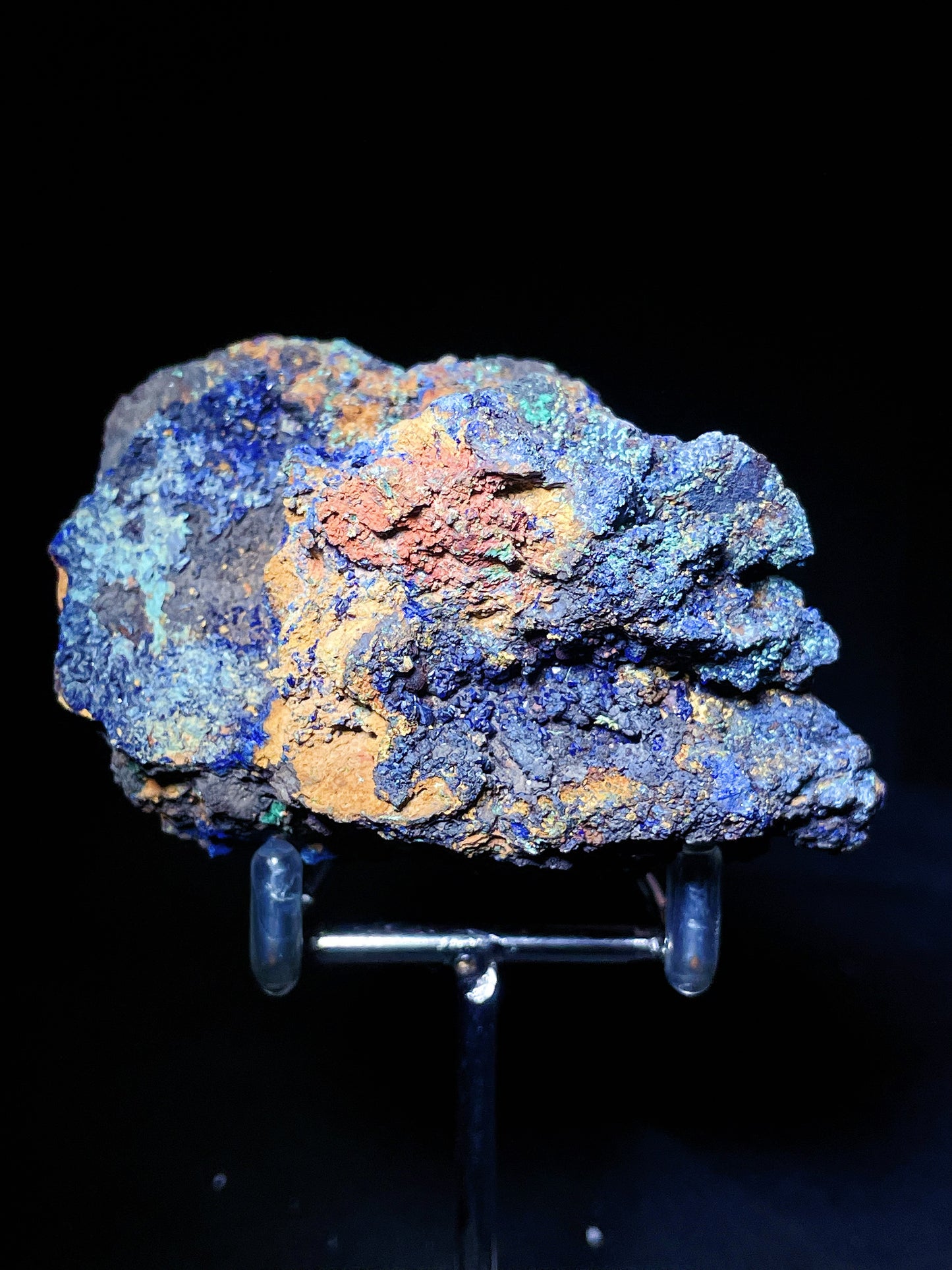 azurite with malachite specimen Anhui China