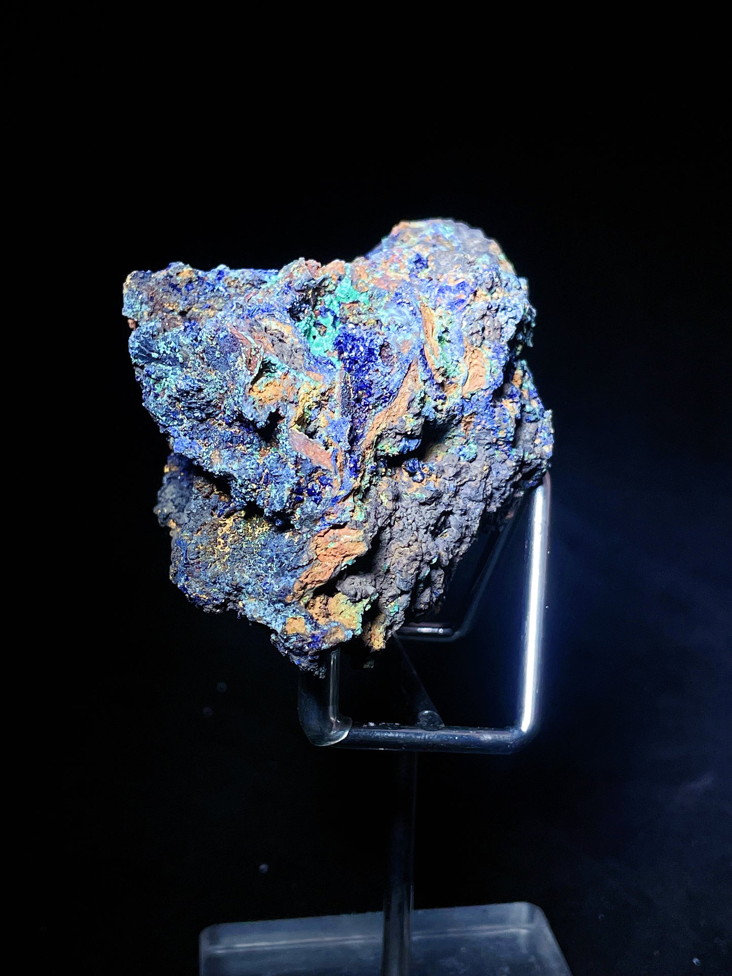 azurite with malachite specimen Anhui China