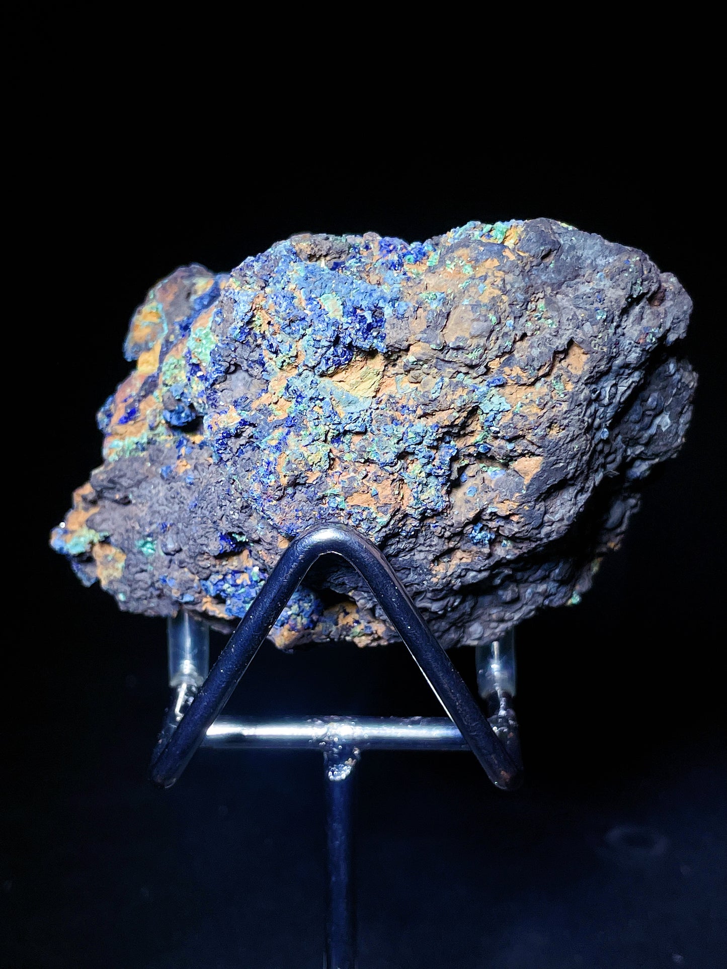 azurite with malachite specimen Anhui China