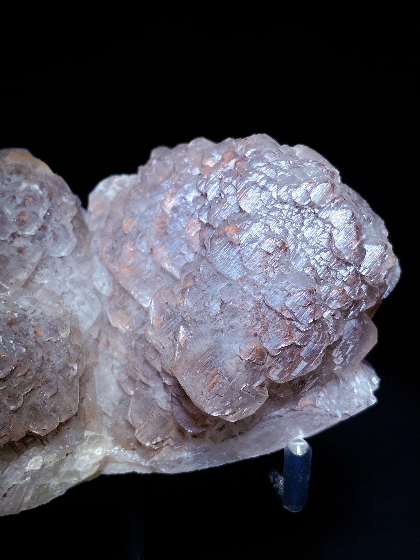 thousand layers red calcite specimen Hubei China