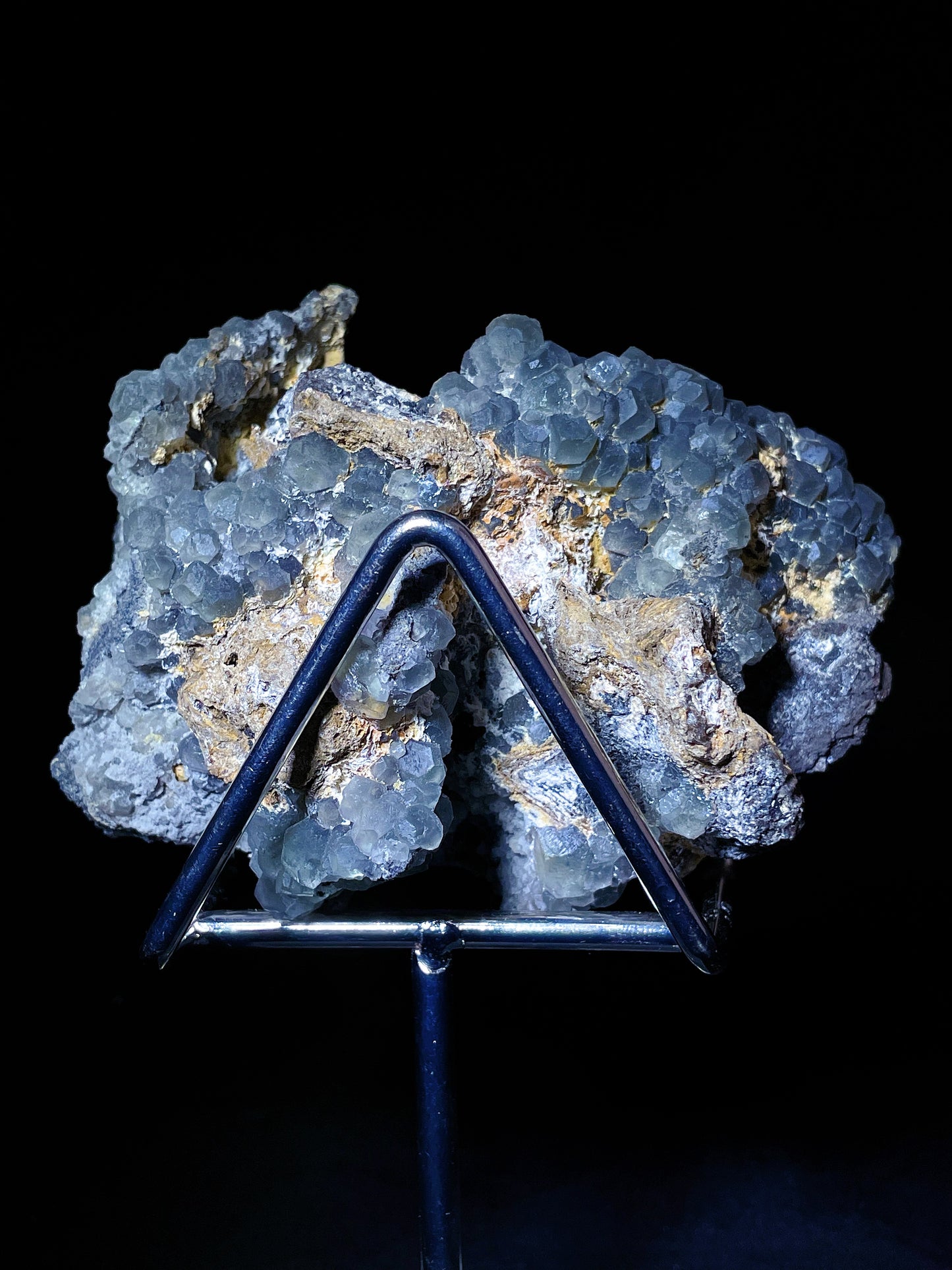 green fluorite with sphalerite specimen Fujian China