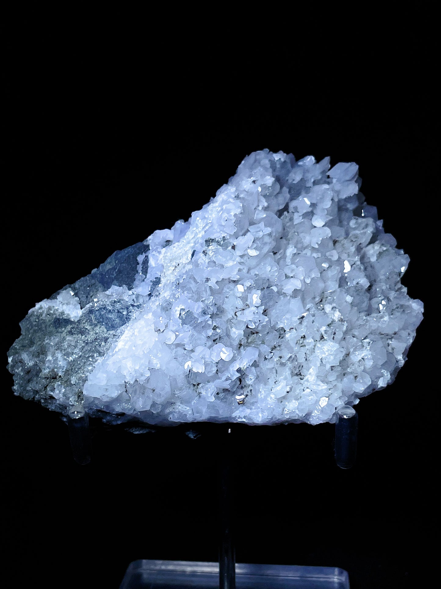 calcite with quartz specimen Fujian China