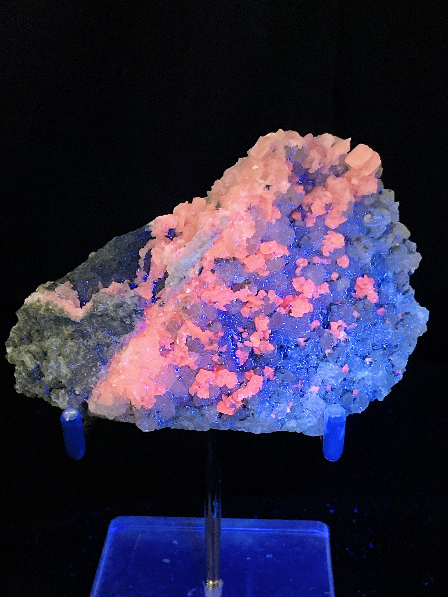 calcite with quartz specimen Fujian China