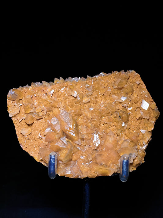 golden calcite specimen Hubei China