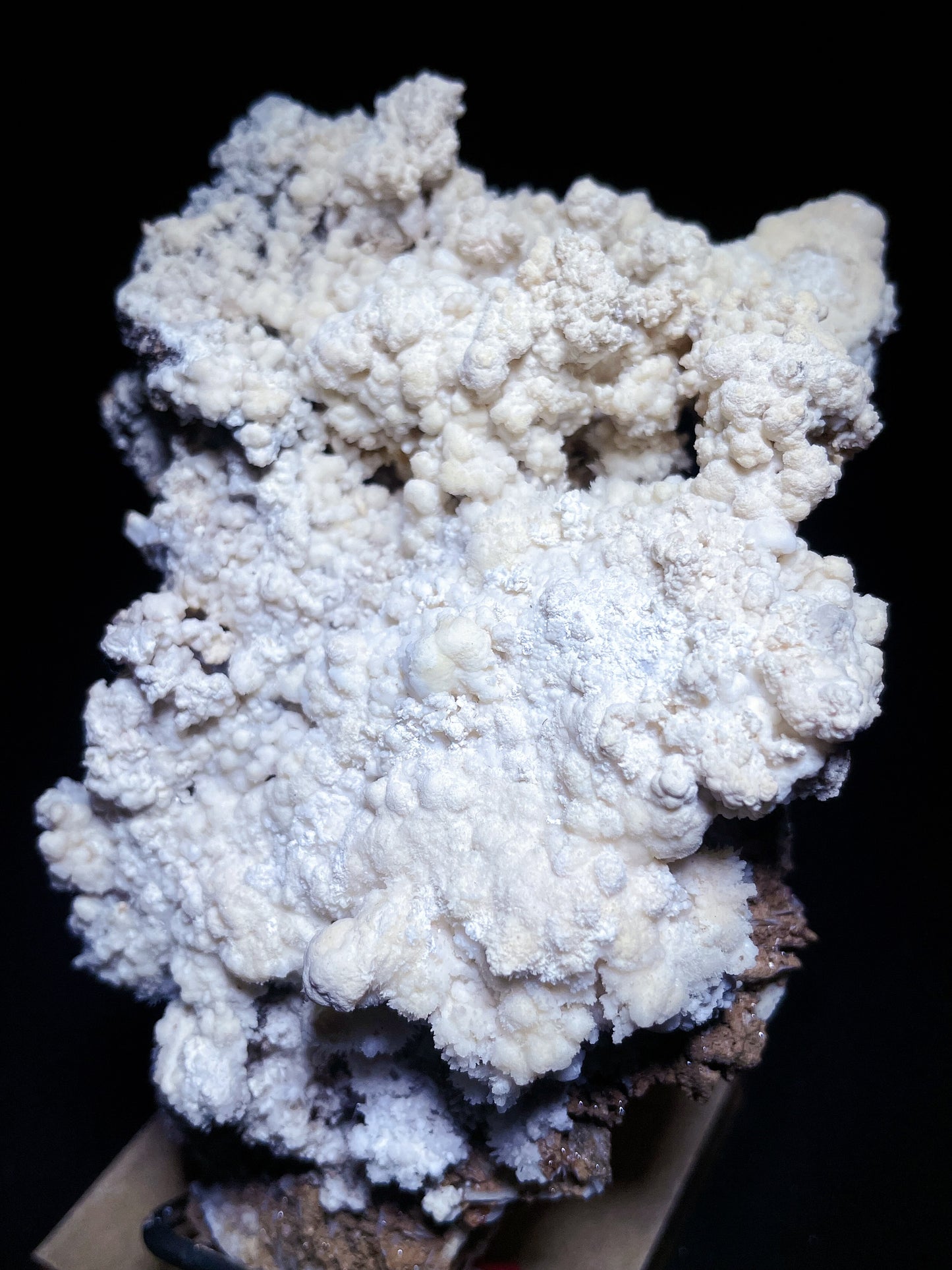 Vanadinite with barite specimen origin Morocco