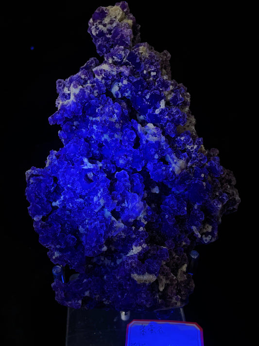 Purple fluorite specimen origin Hunan China