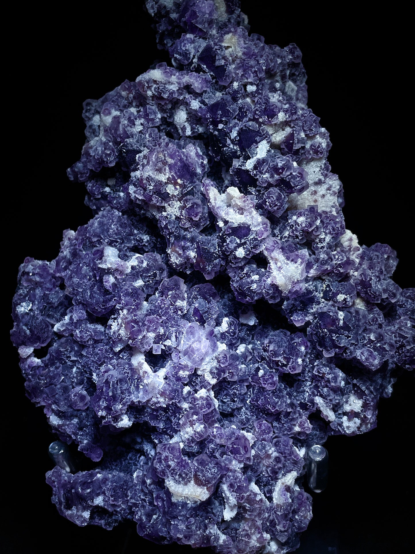 Purple fluorite specimen origin Hunan China