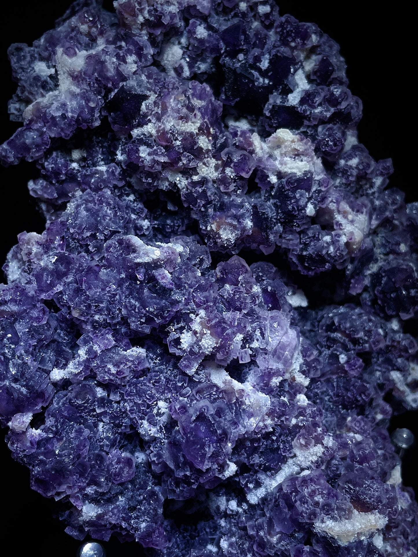 Purple fluorite specimen origin Hunan China