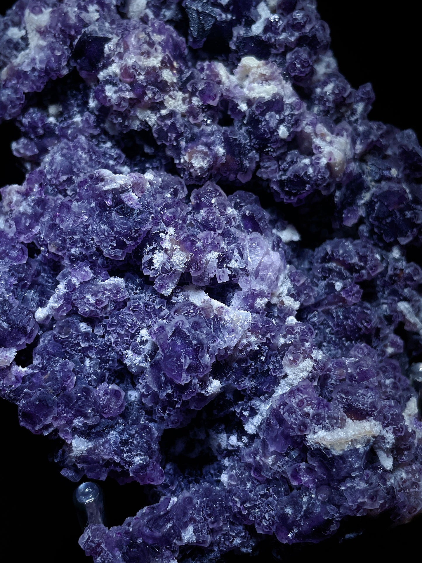 Purple fluorite specimen origin Hunan China