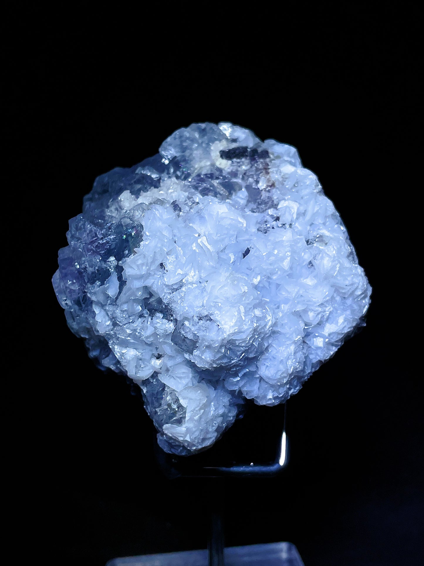fluorite with calcite specimen Hunan China