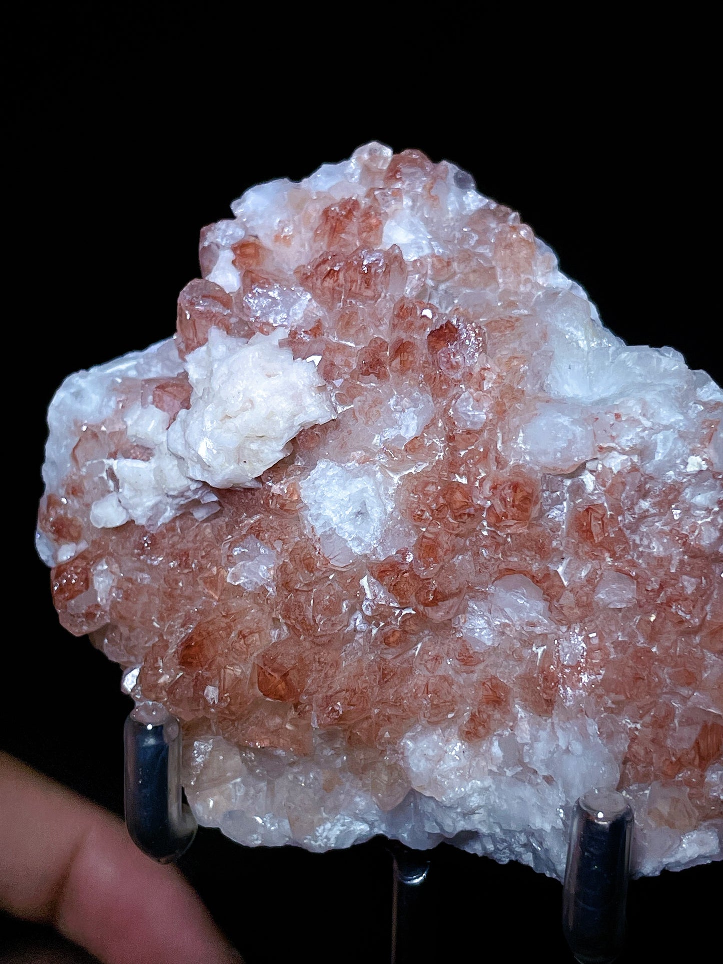 red quartz cluster Shanxi China