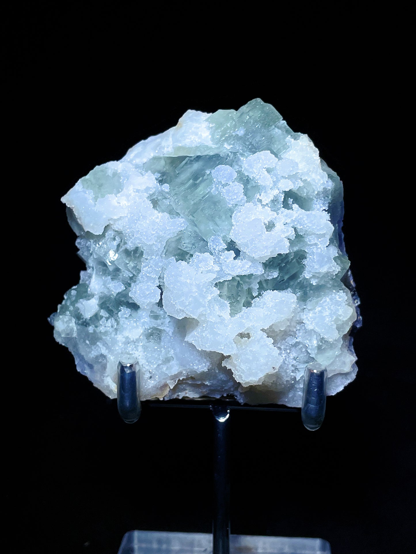 sugar quartz with fluorite specimen Fujian China