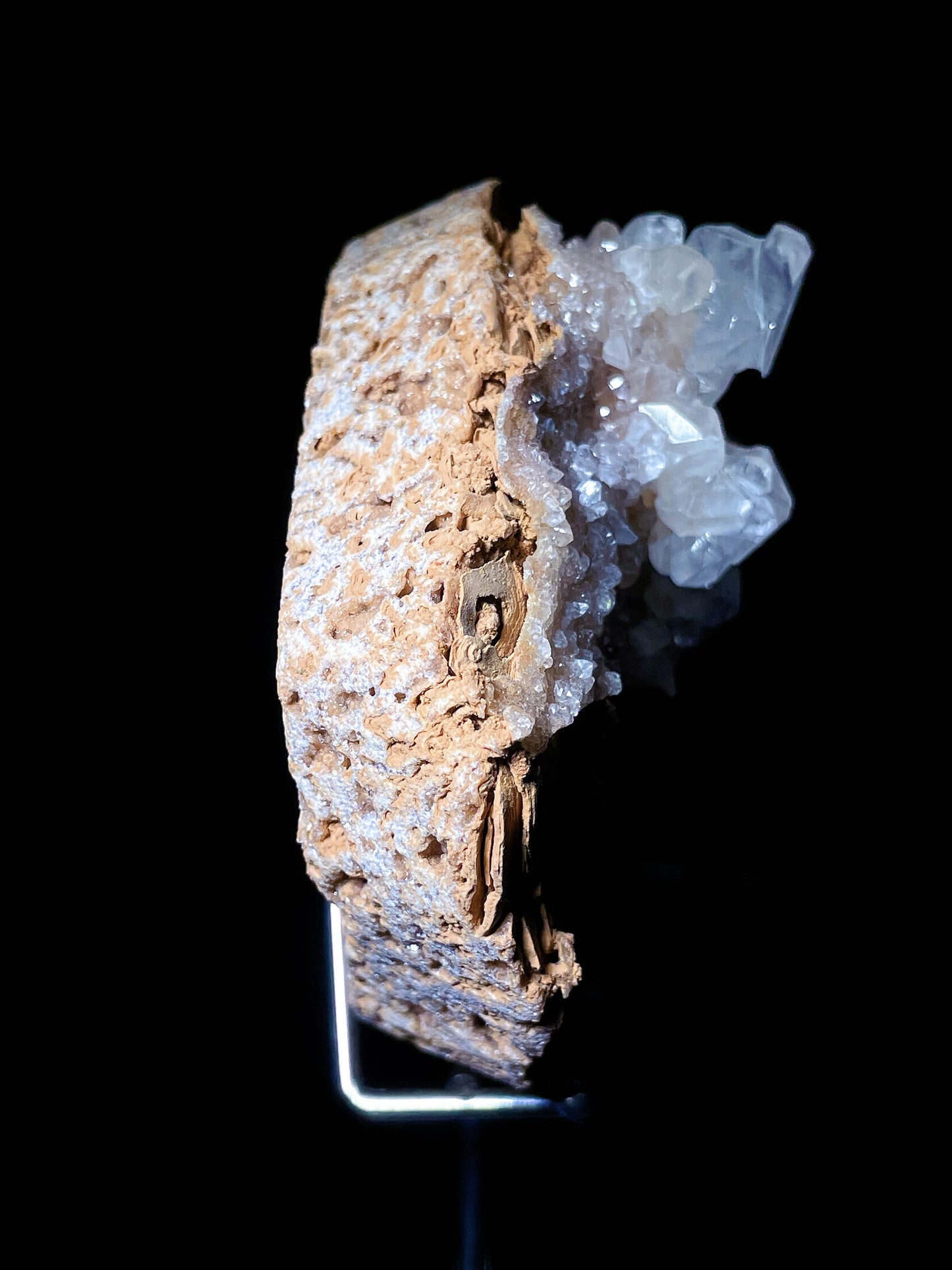 white aragonite specimen Yunnan China
