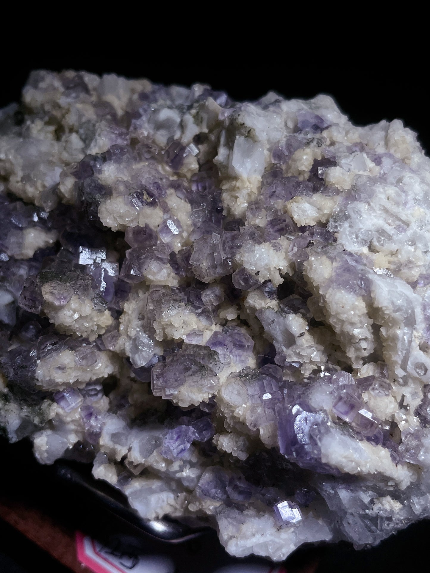 Purple fluorite specimen origin Jiangxi China