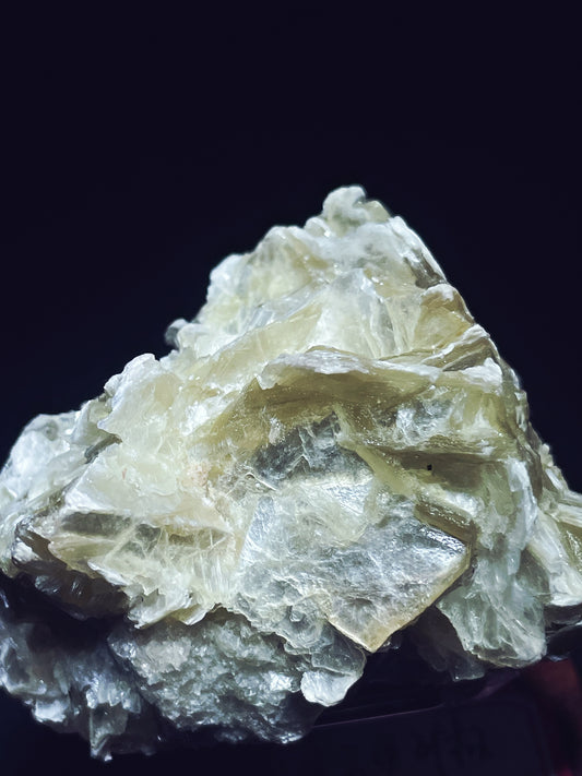 Golden mica specimen origin Hebei China