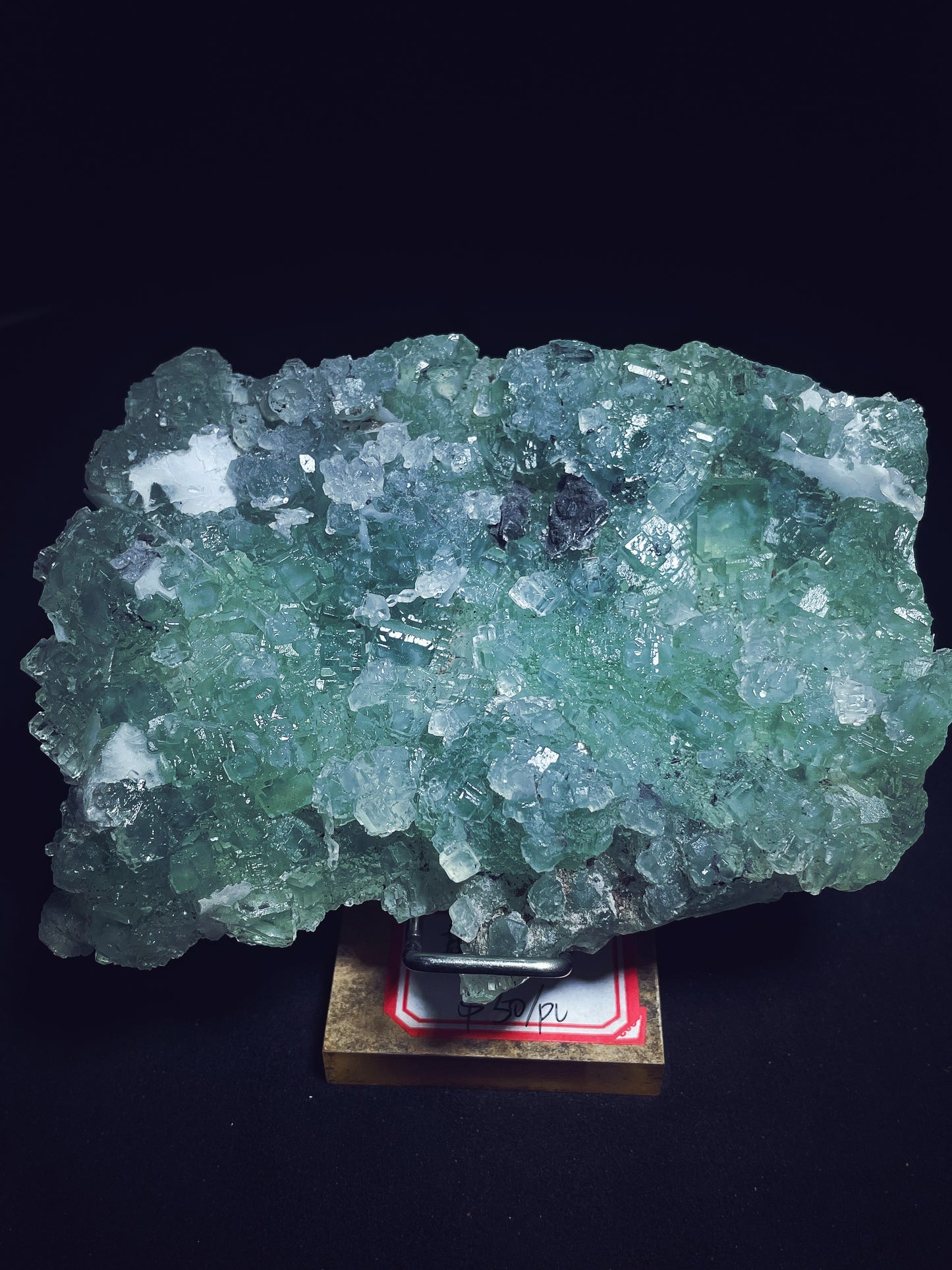 Green fluorite specimen origin Fujian China