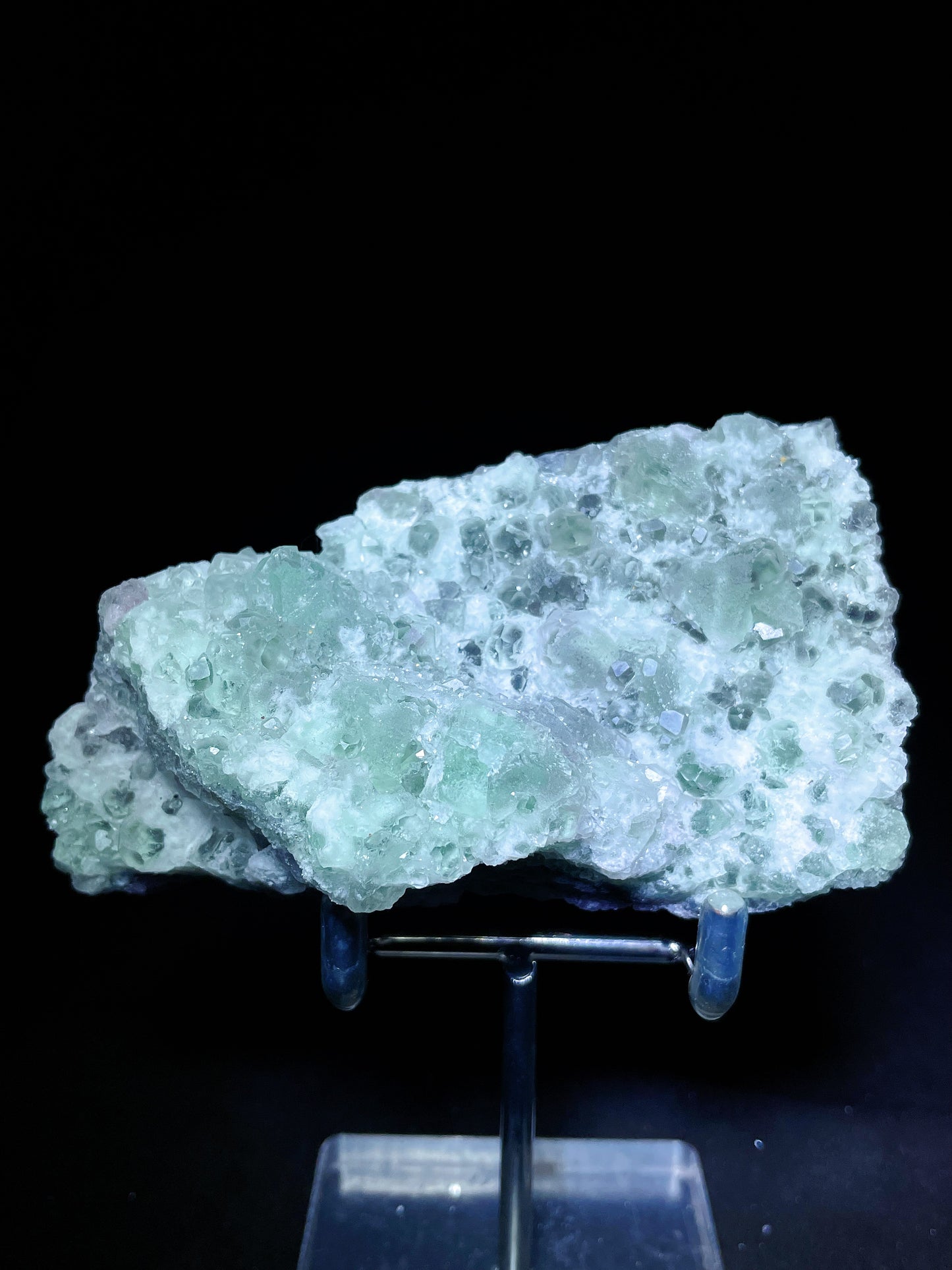 sugar green fluorite specimen Fujian China