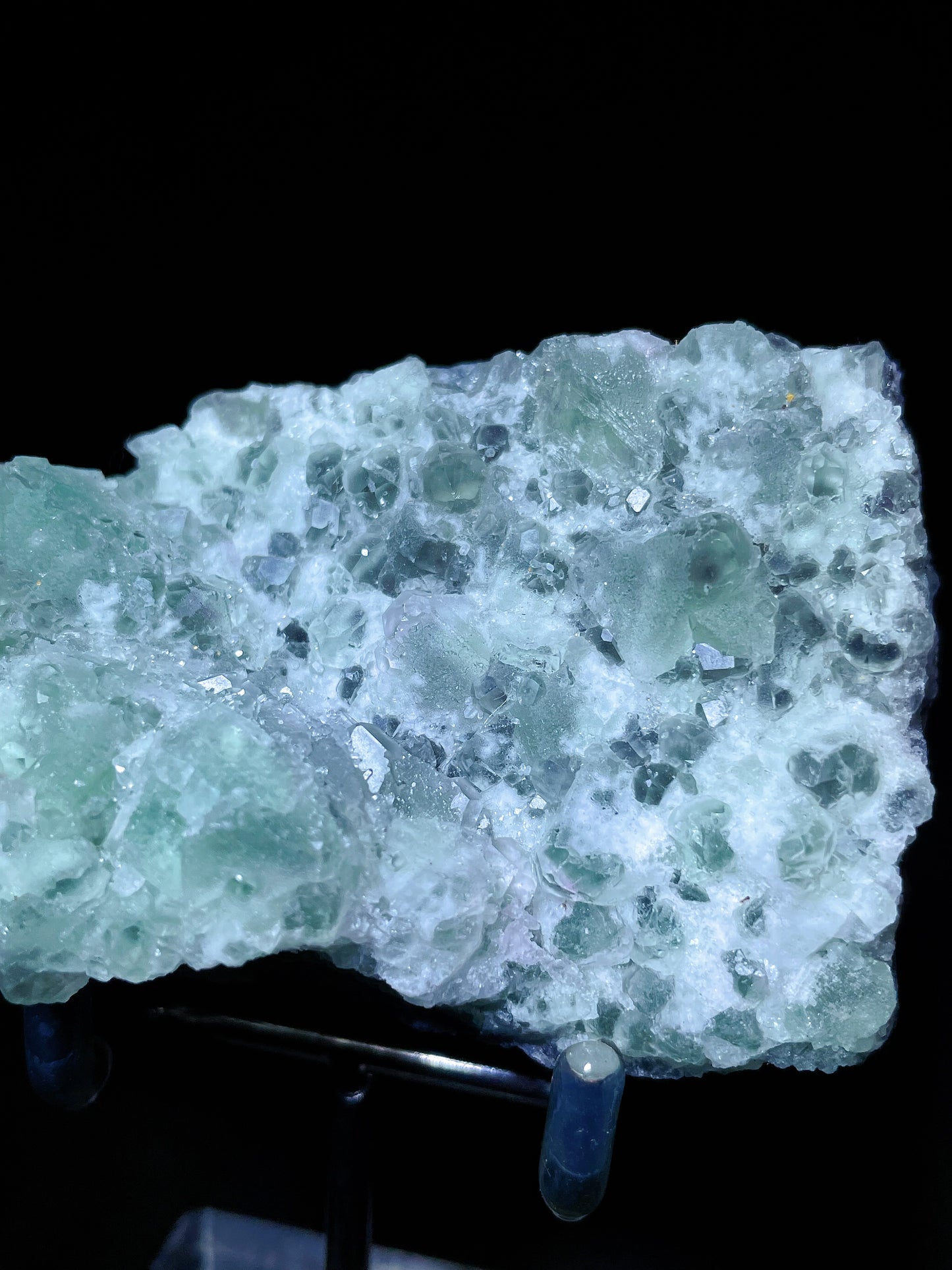 sugar green fluorite specimen Fujian China